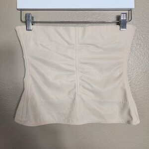 Flexees by Maidenform Womens |L| Beige Waist Shapewear w/Boning